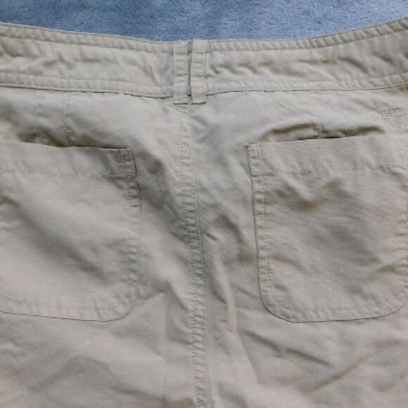 North Face Pants Womens 10 Lightweight Nylon Hiking Outdoor S16 NF00CE4F Khaki - Picture 10 of 16